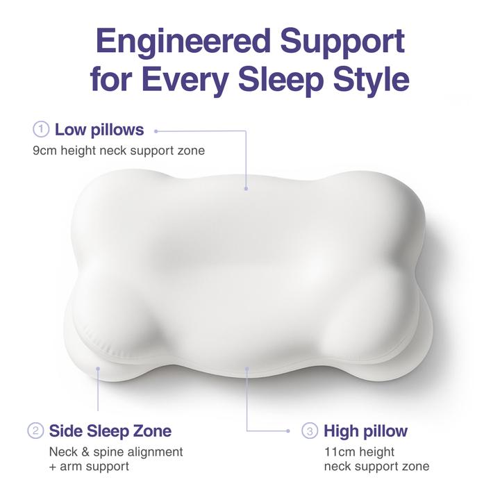 Mallow Cloud Align Pillow kuyami