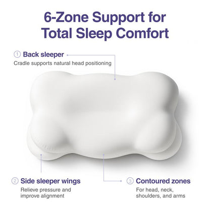 Mallow Cloud Align Pillow kuyami