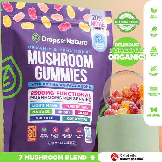 Calming Mushroom Gummies kuyami